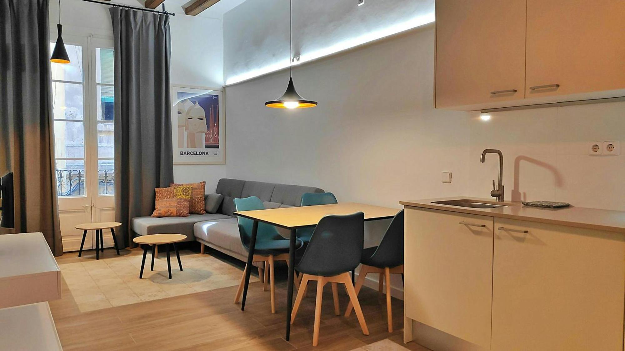 Appartamento Sant Antoni 3 - Downtown Barcelona. Modern Esterno foto