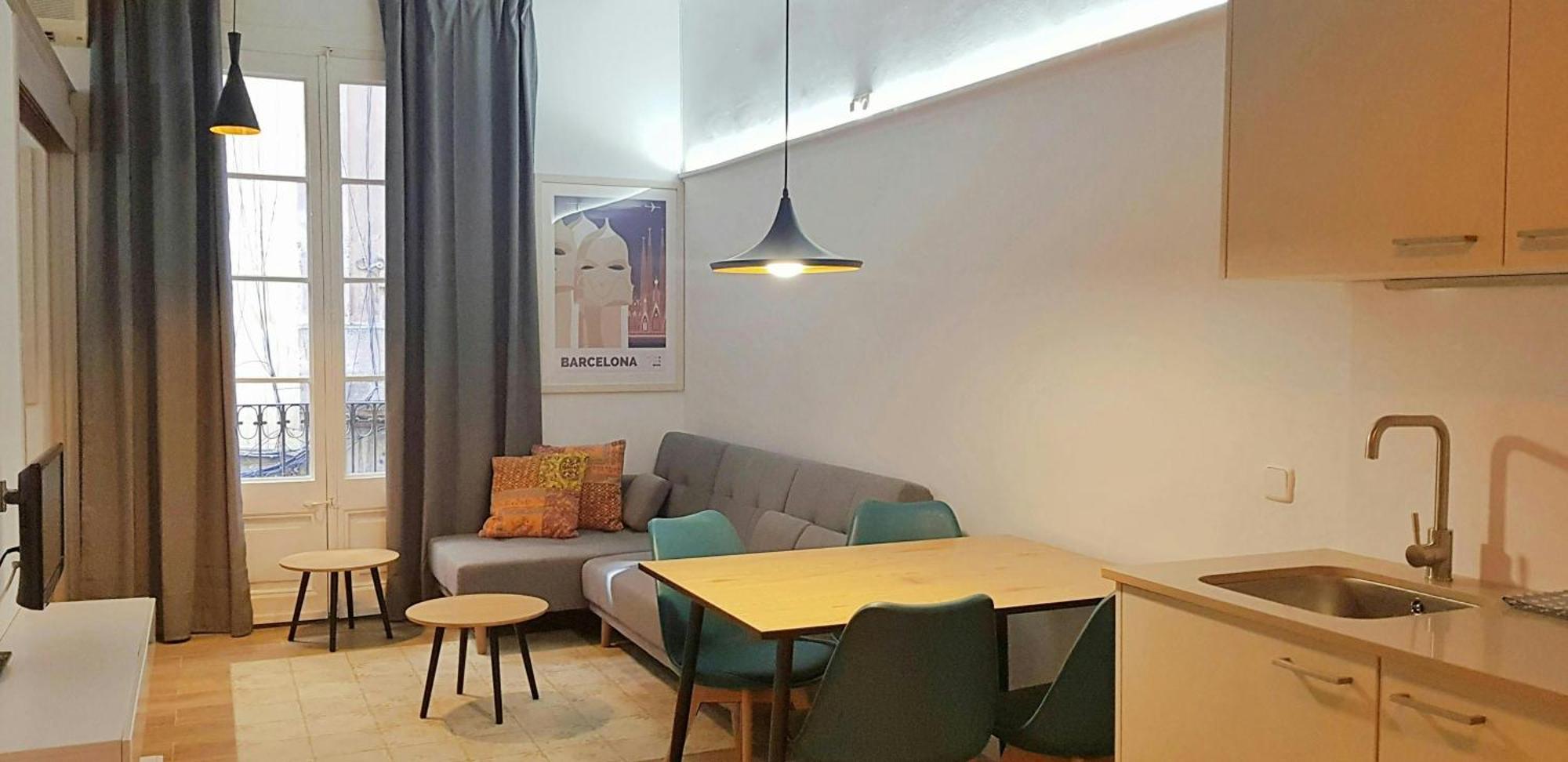 Appartamento Sant Antoni 3 - Downtown Barcelona. Modern Esterno foto